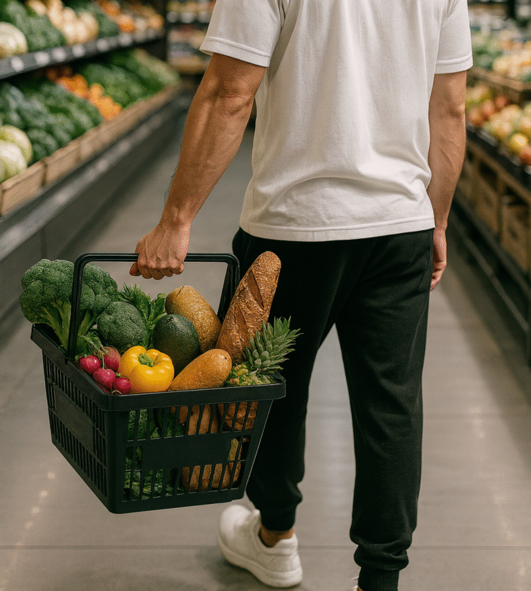 smart grocery list for people who live alone with simple ingredients
